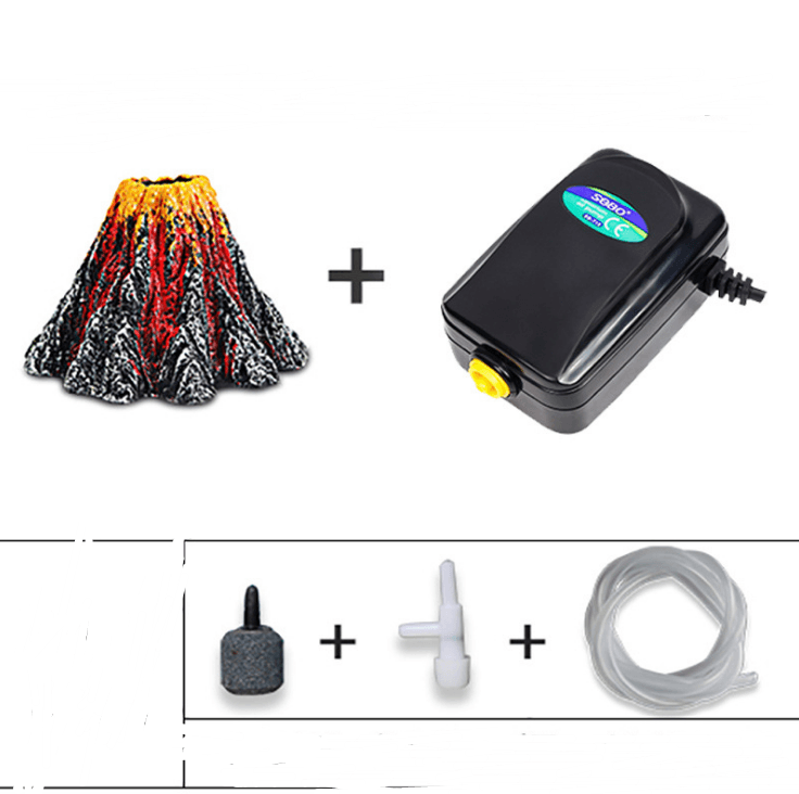 Magma Magic Resin Volcano For Aquariums-6